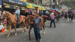 Horse Parade in La Mesilla